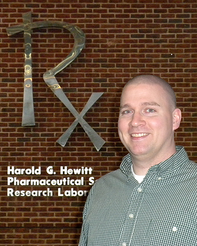 <p>M. Kyle Hadden, assistant professor of medicinal chemistry, UConn School of Pharmacy and researcher at the Carole and Ray Neag Comprehensive Cancer Center, UCHC. Photo provided by UConn Health C</p>